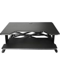Kantek Sit-to-Stand Desk Riser, Black