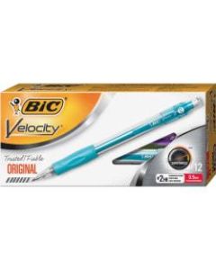 BIC Mechanical Pencils - #2 Lead - 0.9 mm Lead Diameter - Refillable - Turquoise Barrel - 1 Dozen