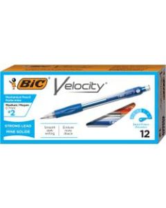 BIC Mechanical Pencils - #2 Lead - 0.7 mm Lead Diameter - Refillable - Blue Barrel - 1 Dozen