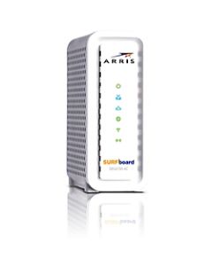 ARRIS SURFboard SBG6700-AC Cable Modem And Wi-Fi Router AC1600, White