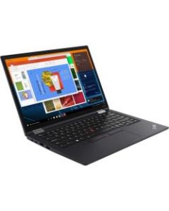 Lenovo ThinkPad X13 Yoga Gen 2 20W80037US 13.3in Touchscreen 2 in 1 Notebook - WUXGA - 1920 x 1200 - Intel Core i5 (11th Gen) i5-1135G7 Quad-core 2.40 GHz - 8 GB RAM - 256 GB SSD - Black - Windows 10 Pro - Intel Iris Xe Graphics