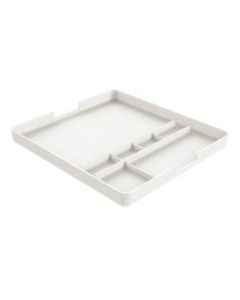 HON Fuse Collection Accessory Tray, 1-1/2inH x 13-7/16inW x 14-13/16inD, White