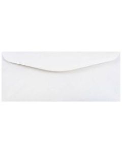 JAM Paper Booklet Commercial-Flap Envelopes, #12, Gummed Seal, Regular White, Pack Of 25