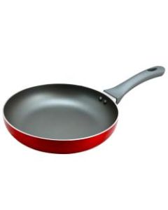 Oster Herscher Aluminum Frying Pan, 9-1/2in, Red
