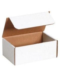Office Depot Brand Literature Mailers 7 1/8in x 4 1/2in x 3in, White, Bundle of 50