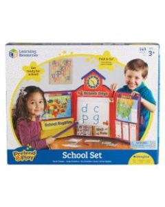 Learning Resources Pretend & Play School Set With U.S. Map, Grades Pre-K - 2