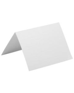 JAM Paper Note Cards, Fold-Over, 4 5/8in x 6 1/4in, White, Pack Of 25
