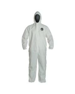 DuPont ProShield NexGen Coveralls With Attached Hood, XXL, White, Pack Of 25