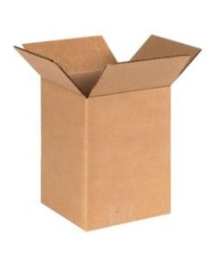 Office Depot Brand Corrugated Boxes 6in x 6in x 7in, Bundle of 25