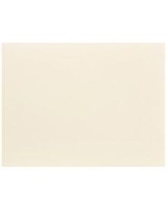 JAM Paper Blank Note Cards, 4 1/4in x 5 1/2in, Ivory, Pack Of 100