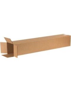 Office Depot Brand Tall Corrugated Boxes, 6in x 6in x 38in, Kraft, Bundle of 25