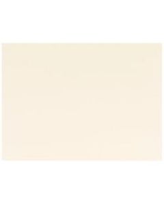 JAM Paper Note Cards, 4 5/8in x 6 1/4in, Ivory, Pack Of 100