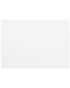 JAM Paper Note Cards, 4 5/8in x 6 1/4in, White, Pack Of 100