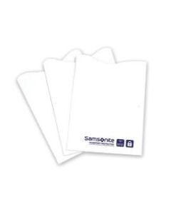 Samsonite RFID Sleeves, 3 7/16inH x 2 7/16inW x 1/16inD, White, Pack Of 3
