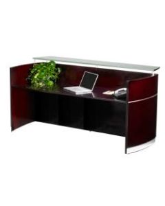 Mayline Napoli Reception Station, Mahogany