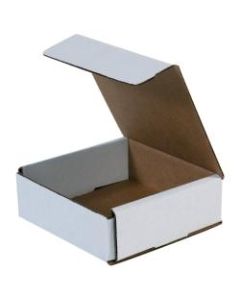 Office Depot Brand Corrugated Mailers 8in x 8in x 2in, White, Bundle of 50