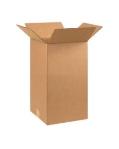 Office Depot Brand Tall Corrugated Boxes, 10in x 10in x 18in, Kraft, Bundle of 25