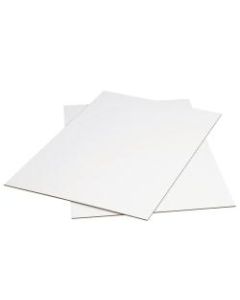 Office Depot Brand Corrugated Sheets, 48in x 48in, White, Pack Of 5