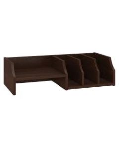Bush Furniture Key West Desktop Organizer, Bing Cherry, Standard Delivery