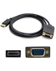 AddOn 5-Pack of 3ft Mini-DisplayPort Male to VGA Male White Adapter Cables - 100% compatible and guaranteed to work