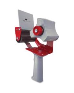 Sparco 3in Packaging Tape Dispenser - 3in Core - Ergonomic Design, Adjustable Tension Mechanism, Durable - Gray