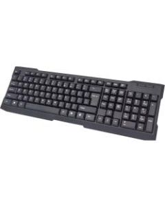 Manhattan USB Enhanced Keyboard, Black