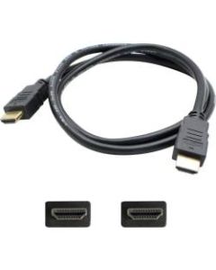 AddOn 5-Pack of 15ft HDMI Male to Male Black Cables - 100% compatible and guaranteed to work