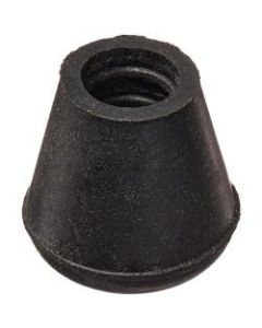 Brazos Rubber Cane Tip, 1/2in, Black