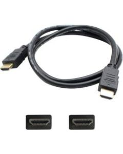AddOn 5-Pack of 6ft HDMI Male to Male Black Cables - 100% compatible and guaranteed to work