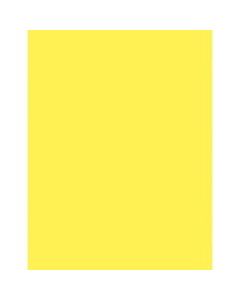 Pacon Kaleidoscope Multi-Use Paper, Letter Size (8 1/2in x 11in), 24 Lb, Hyper Yellow, Ream Of 500 Sheets