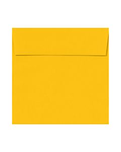 LUX Square Envelopes, 6 1/2in x 6 1/2in, Peel & Press Closure, Sunflower Yellow, Pack Of 1,000