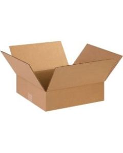Office Depot Brand Flat Corrugated Boxes 14in x 14in x 3in, Bundle of 25