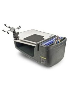AutoExec GripMaster Versatile Car Desk With X-Grip Mount, 7in Tablet Mount, Gray