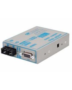 FlexPoint RS-232 Serial Fiber Media Converter DB-9 SC Single-mode 30km - 1 x RS-232; 1 x SC Single-mode; No Power Adapter; Lifetime Warranty