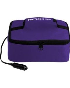 HOTLOGIC Portable Personal 12V Mini Oven, Purple