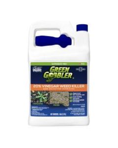 Green Gobbler 20% Vinegar Weed Killer, 1 Gallon, Pack Of 3 Bottles