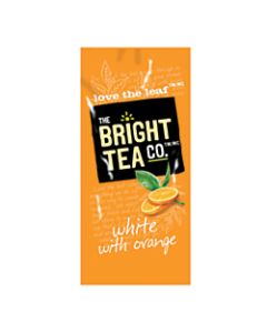 The Bright Tea Co. White With Orange Tea, Single-Serve Freshpacks, 0.25 Oz, Box Of 100