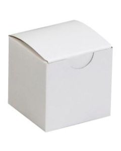 Office Depot Brand Gift Boxes, 2inL x 2inW x 2inH, 100% Recycled, White, Case Of 200