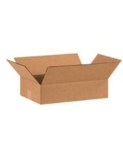 Office Depot Brand Flat Corrugated Boxes 15in x 10in x 4in, Bundle of 25