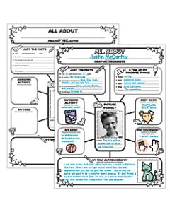 Scholastic Instant Personal Posters - All About Me Web