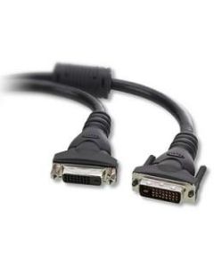 Belkin DVI To DVI Extension Cable - DVI-D Male - DVI-D Female Video - 10ft