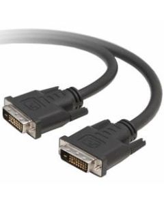 Belkin Single Link DVI-D Digital Video Cable - DVI-D Male - DVI-D Male - 16ft - Black