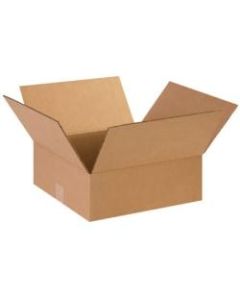 Office Depot Brand Flat Corrugated Boxes 15in x 15in x 5in, Bundle of 25