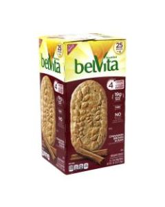 Belvita Breakfast Biscuits Cinnamon Brown Sugar 4 Packs, 25 Count