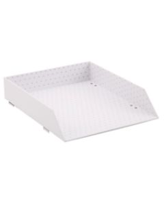 See Jane Work White Dot Stacking Letter Tray