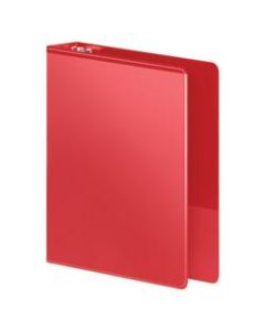 Wilson Jones Heavy-Duty 3-Ring Binder, 1in D-Rings, 41% Recycled, Red