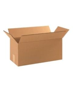 Office Depot Brand Long Corrugated Boxes 17in x 8in x 8in, Bundle of 25