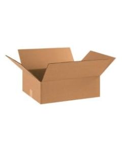 Office Depot Brand Flat Corrugated Boxes 17in x 14in x 5in, Bundle of 25