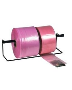 Partners Brand Anti-Static Poly Tubing, 2 Mil, 3in x 2150ft, Pink, 1 Roll