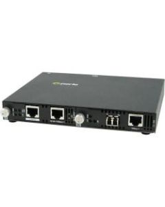 Perle SMI-100-S2LC120 - Fast Ethernet Standalone IP Managed Media Converter - 1 x Network